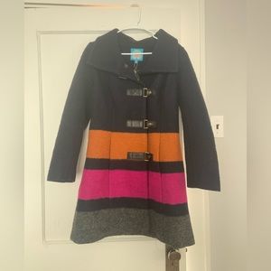 Plenty by Tracy Reese wool striped coat